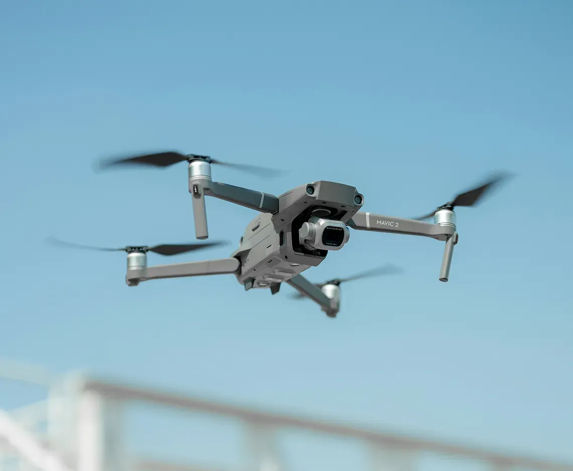 Drone in the sky